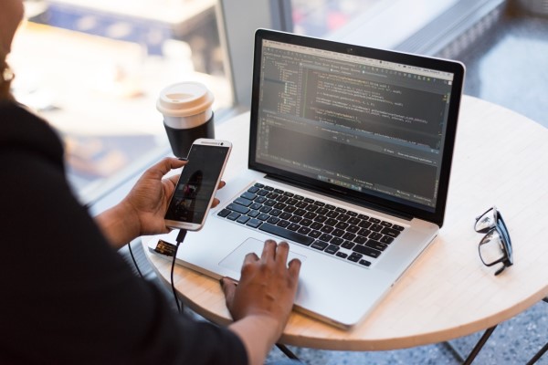 Image of the mobile devices